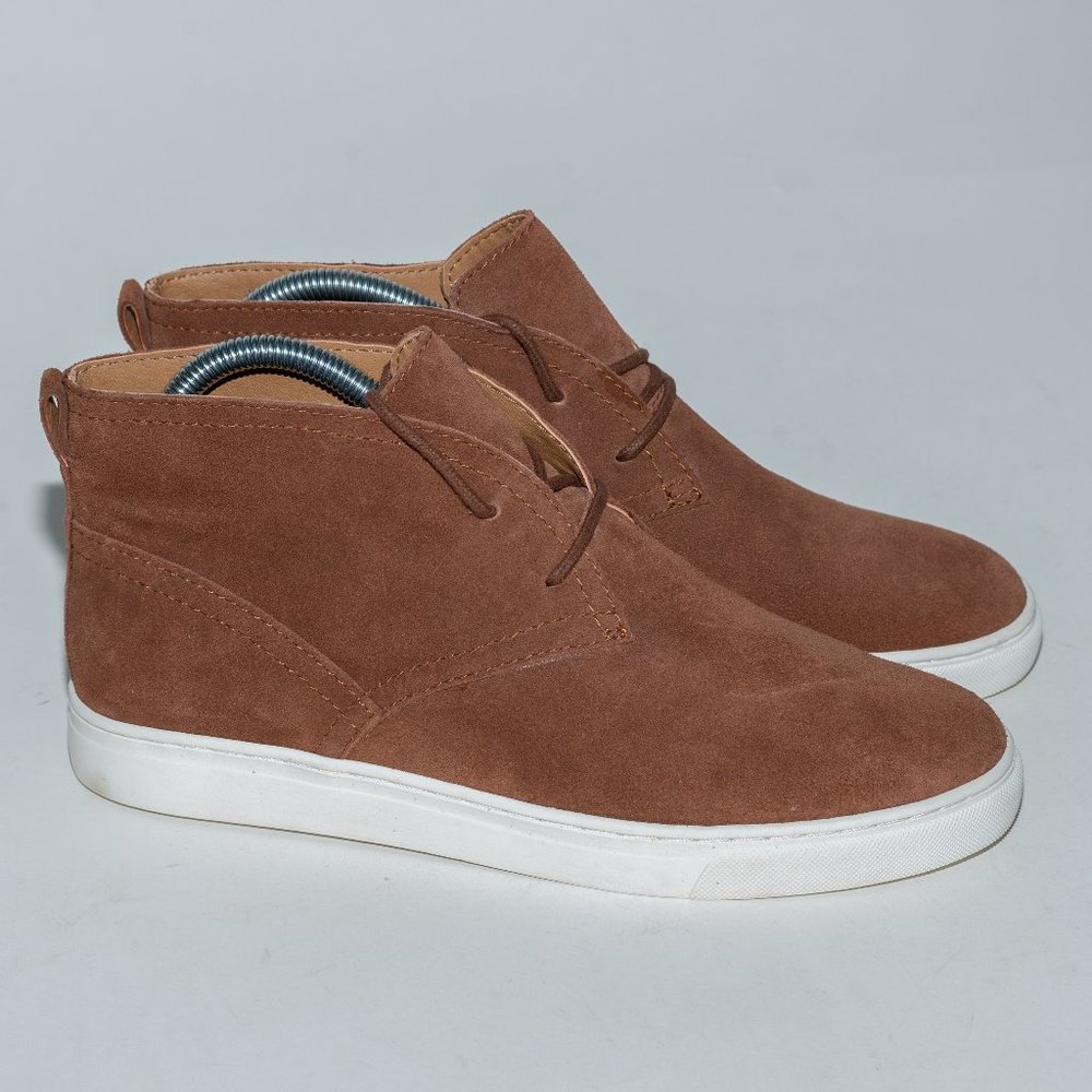 Lucky Brand Lorelle Women's Sz 8.5 Brown Suede Chukka Style Sneaker Causal Shoes